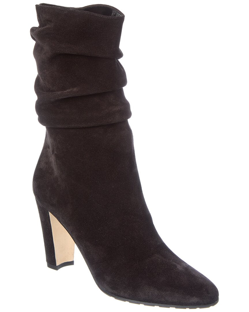 Manolo Blahnik Manolo Blahnik Calasso 90 Suede Boot