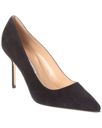 Manolo Blahnik Manolo Blahnik Bb 90 Suede Pump