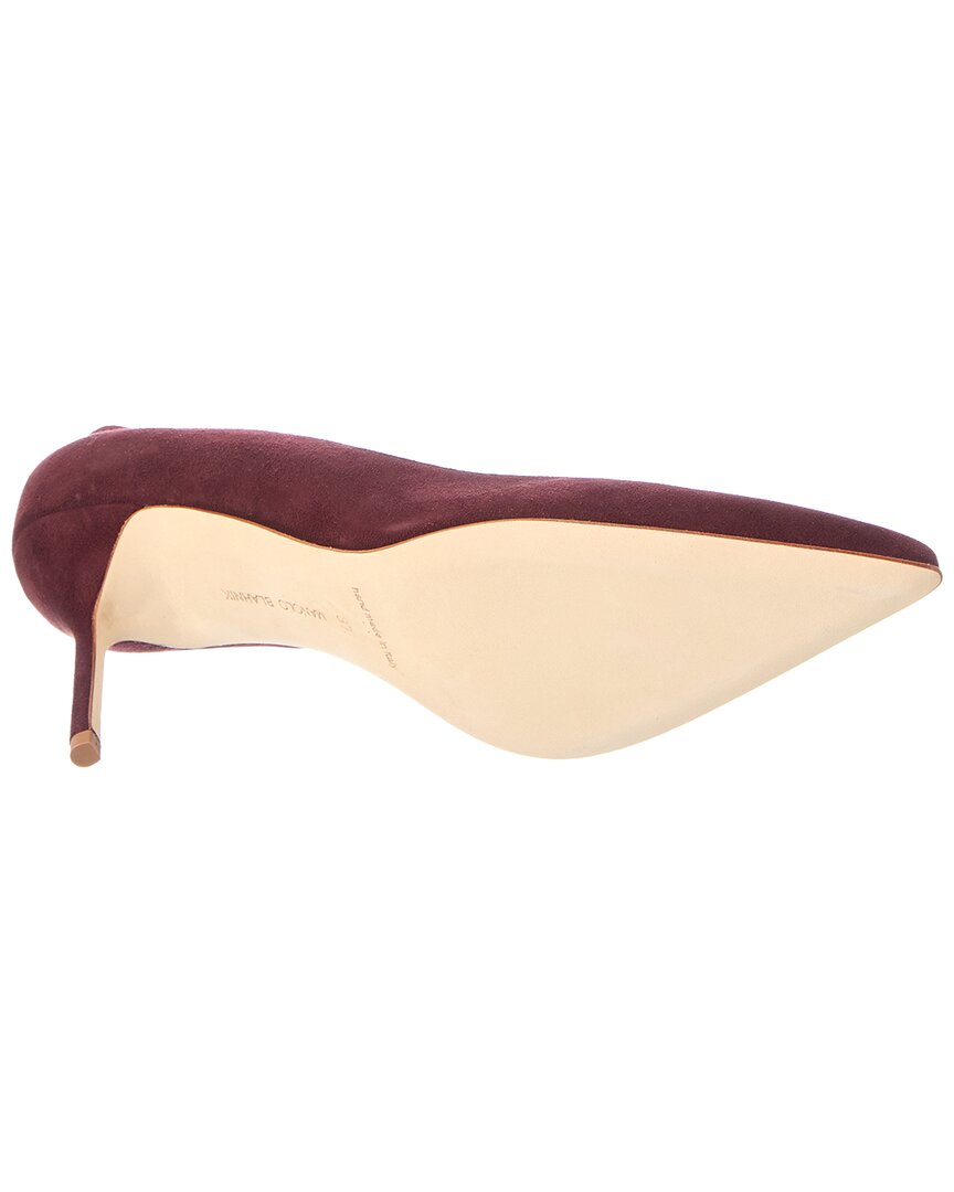 Manolo Blahnik Manolo Blahnik Bb 90 Suede Pump