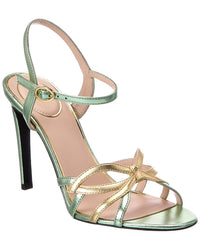Valentino Vlogo 100 Leather Sandal