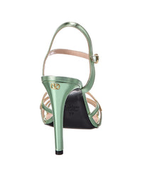 Valentino Vlogo 100 Leather Sandal