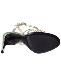 Valentino Vlogo 100 Leather Sandal