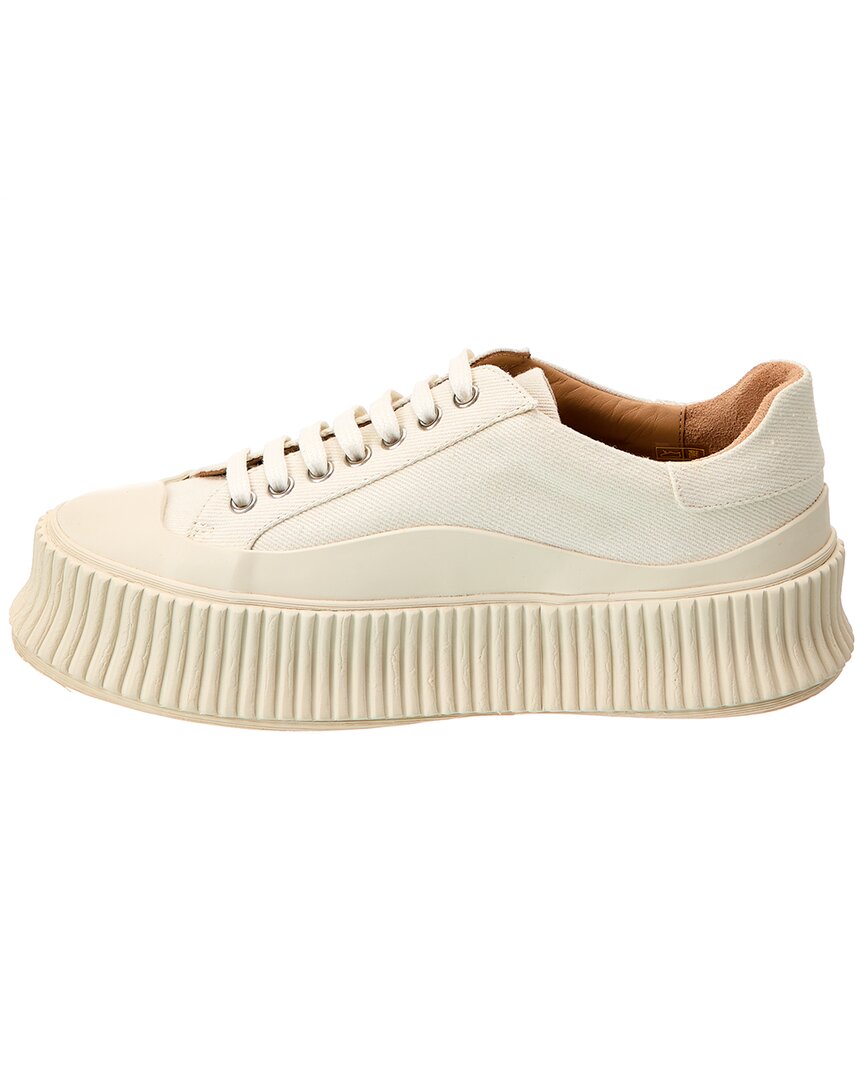 Jil Sander Logo Canvas Sneaker