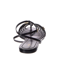 CELINE Celine Caged Leather Sandal