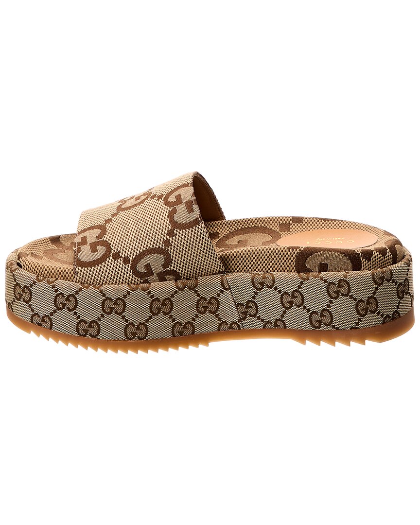 Gucci Gucci Gg Canvas Slide