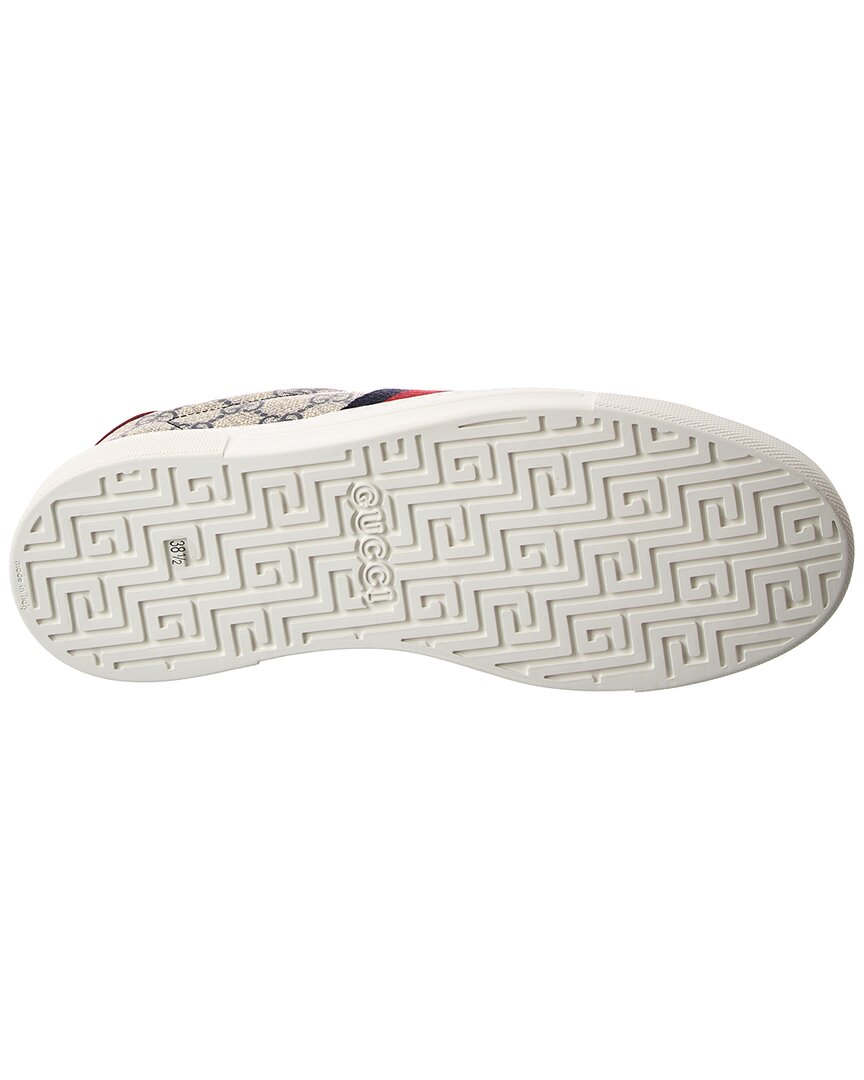 Gucci Gucci Ace Gg Supreme Canvas & Leather Sneaker