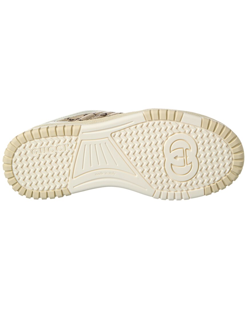 Gucci Gucci Re-Web Gg Canvas & Leather Sneaker