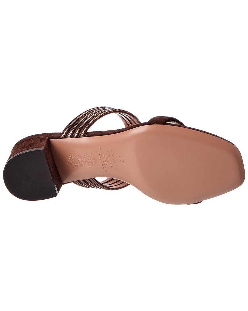Aquazzura Collier 35 Suede Sandal