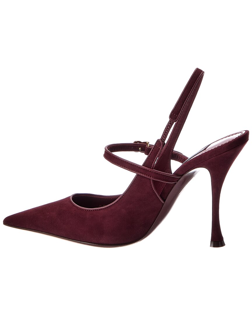 Dolce & Gabbana Suede Slingback Pump