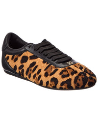 Dolce & Gabbana Haircalf & Leather Ballet Sneaker