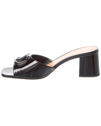 Valentino Valentino Vlogo Signature 60 Patent Sandal