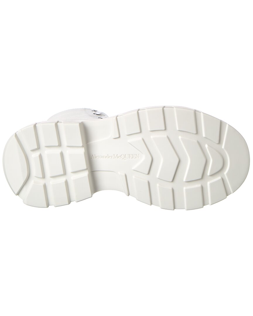 Alexander Mcqueen Tread Slick Canvas Boot