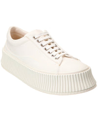 Jil Sander Canvas Sneaker White 40