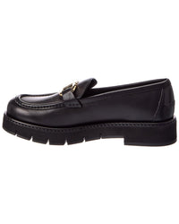 Ferragamo Ferragamo Maryan Lug Leather Loafer