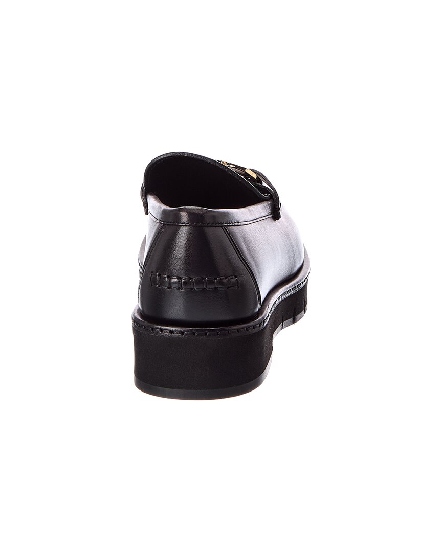 Ferragamo Ferragamo Maryan Lug Leather Loafer
