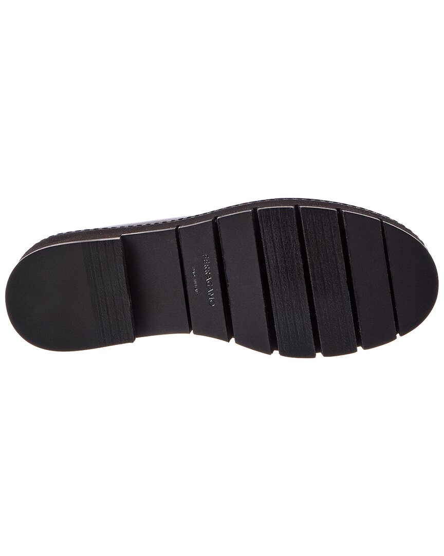 Ferragamo Ferragamo Maryan Lug Leather Loafer