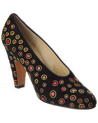 Ferragamo Archives 1930 Sparta Suede Pump