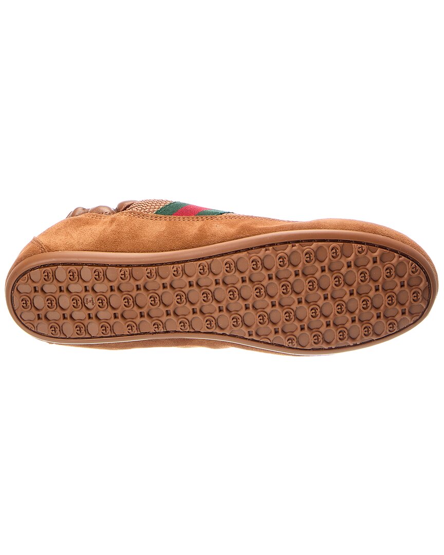 Gucci Gucci Gg Shift Suede Sneaker