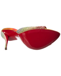 Christian Louboutin Christian Louboutin Miss Z 100 Suede Mule