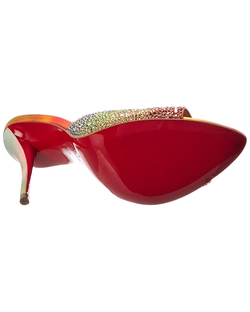 Christian Louboutin Christian Louboutin Miss Z 100 Suede Mule