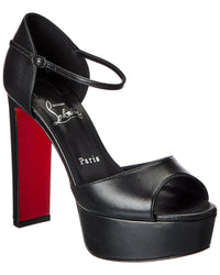 Christian Louboutin Christian Louboutin Sandaloo 130 Leather Platform Sandal