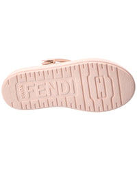 Fendi Sunshine Leather Sabot Mule