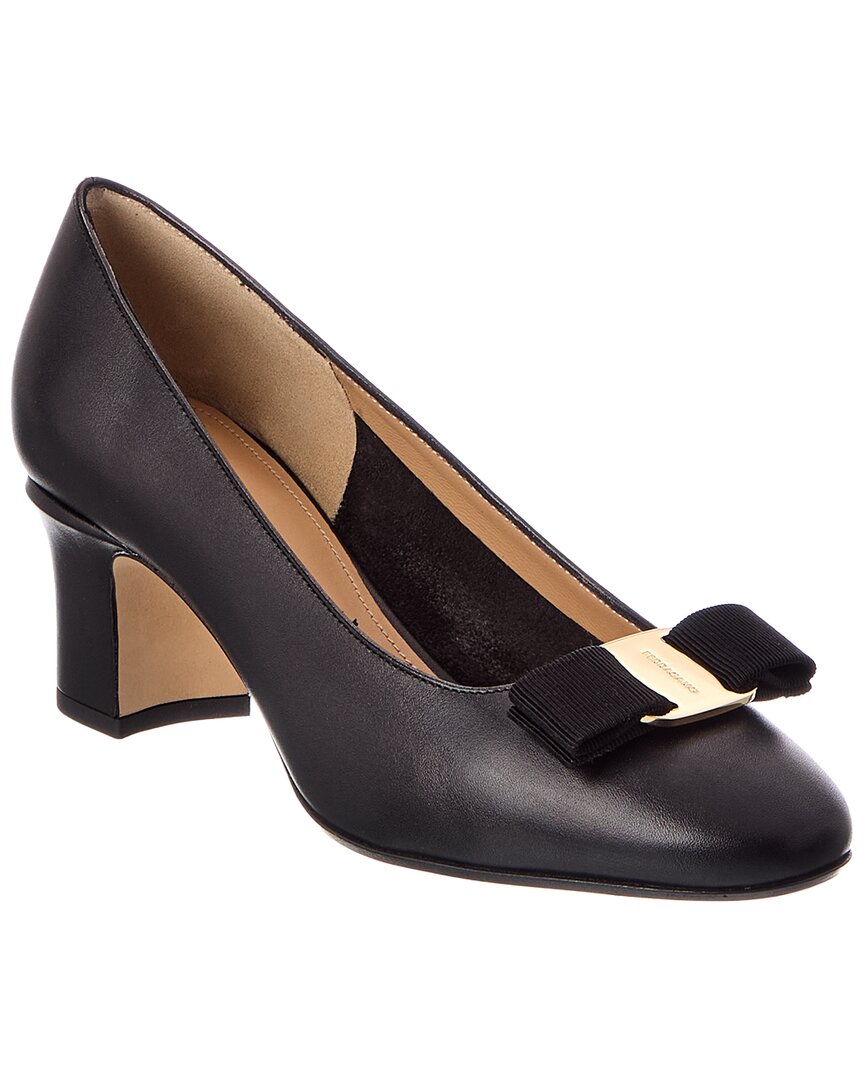 Ferragamo Ferragamo Vara Bow Leather Pump