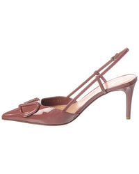 Valentino Valentino Vlogo 80 Patent Slingback Pump
