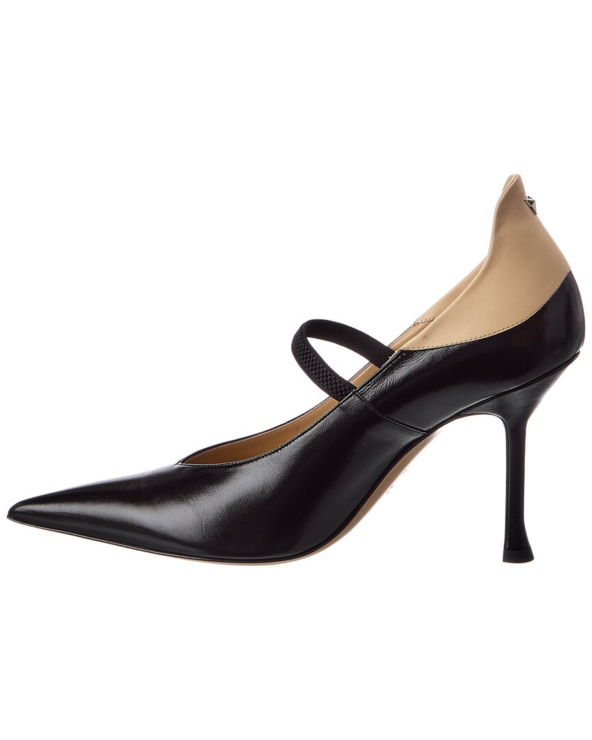 Fendi Nude Leather Pump
