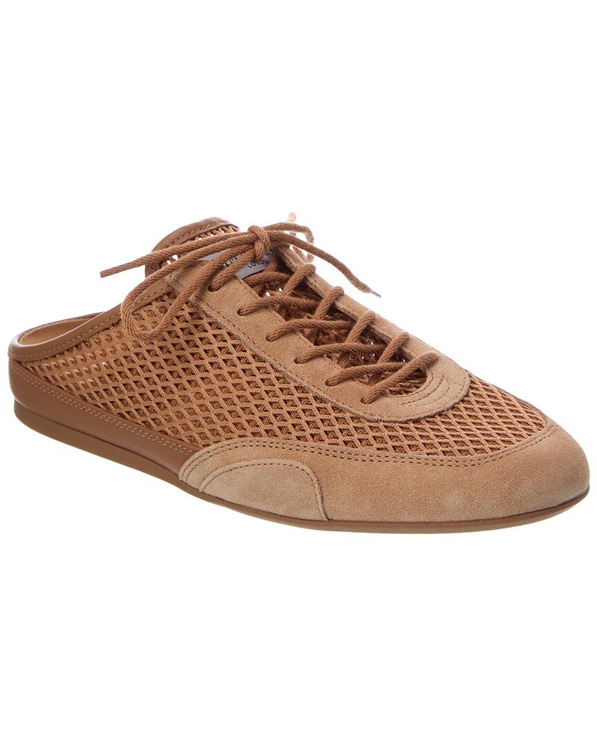 Jimmy Choo Jimmy Choo Sunny/F Mesh & Suede Mule Sneaker