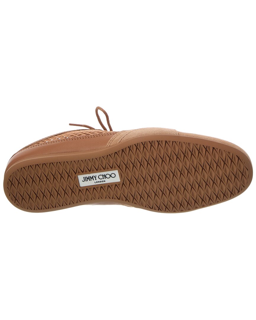Jimmy Choo Jimmy Choo Sunny/F Mesh & Suede Mule Sneaker