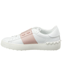 Valentino Valentino Rockstud Open Leather Sneaker
