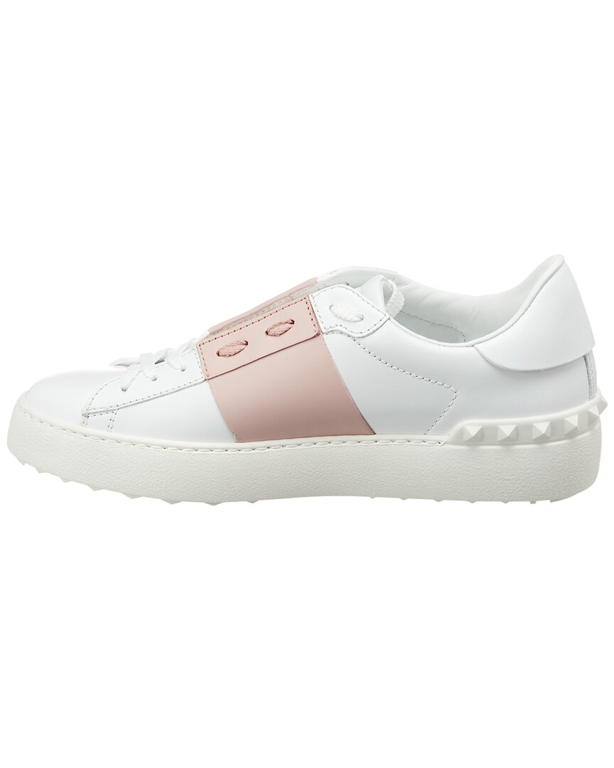 Valentino Valentino Rockstud Open Leather Sneaker