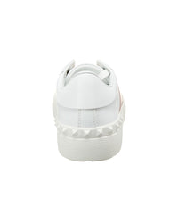 Valentino Valentino Rockstud Open Leather Sneaker