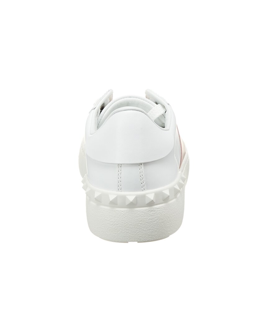 Valentino Valentino Rockstud Open Leather Sneaker