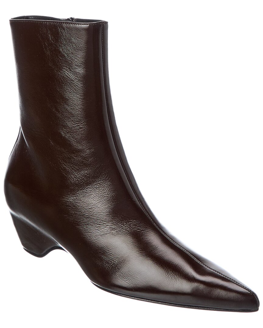 KHAITE Khaite Sybil Leather Bootie