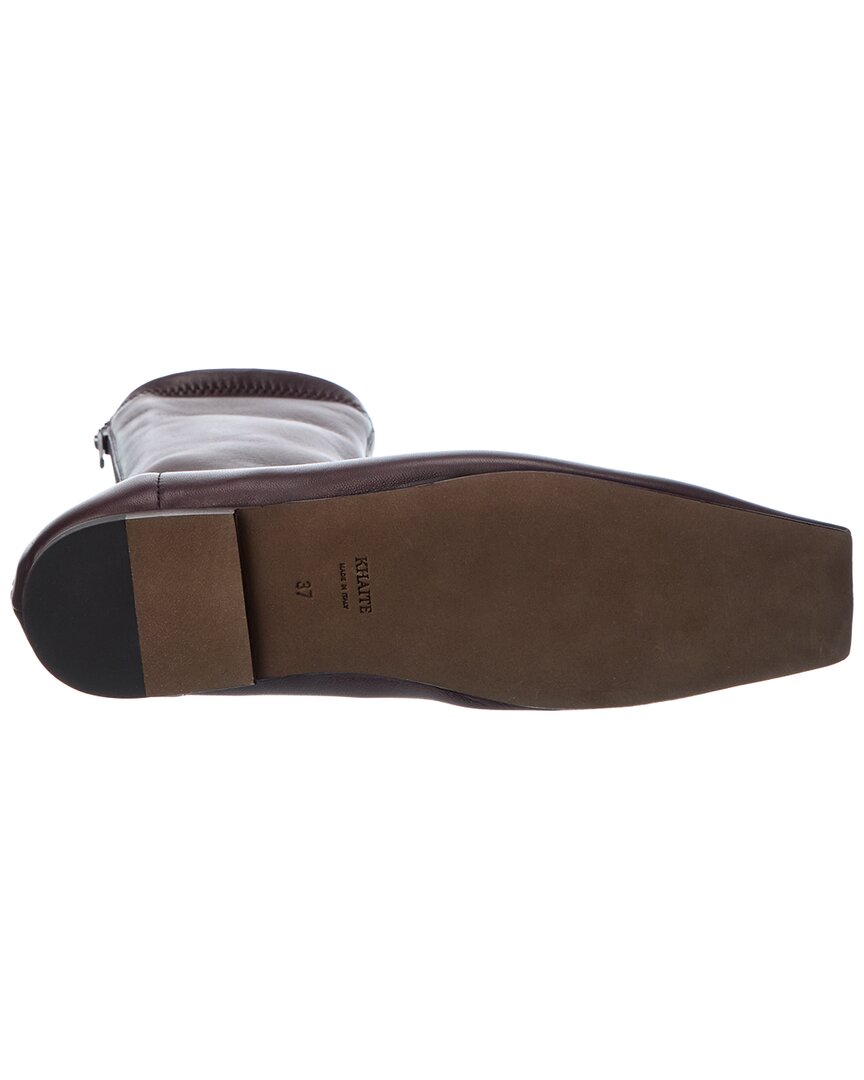 KHAITE Khaite Marlene Leather Boot