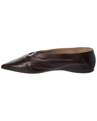 KHAITE Khaite Mariam Leather Ballerina Flat