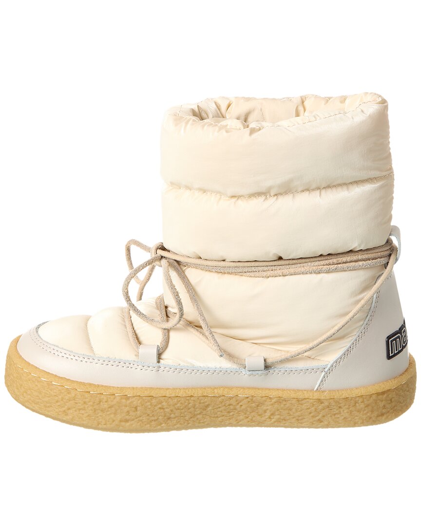 Isabel Marant Zimlee Nylon & Leather Snow Boot