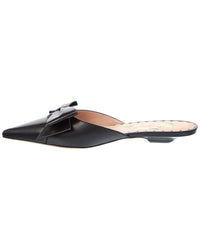 Valentino Vlogo Signature Leather Mule