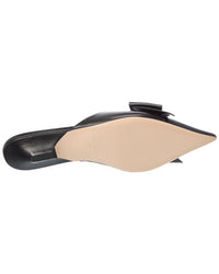 Valentino Vlogo Signature Leather Mule