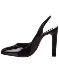 Christian Louboutin Fannylove Sling 100 Patent Slingback Pump