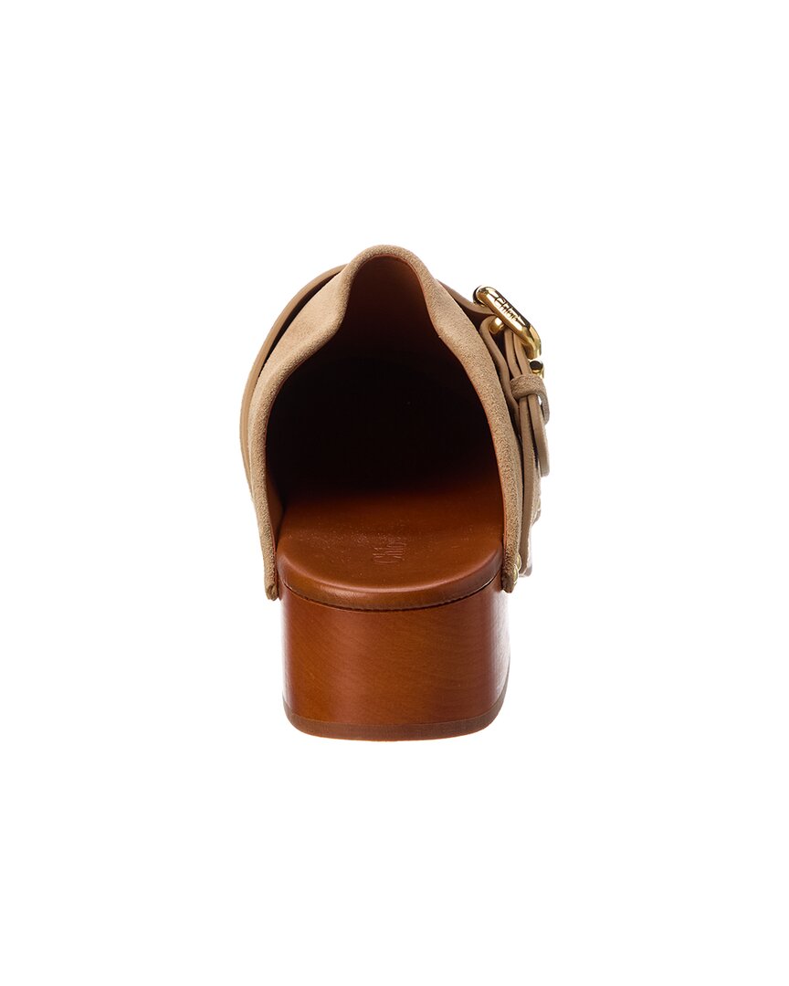Chloé Jeannette Leather Mule