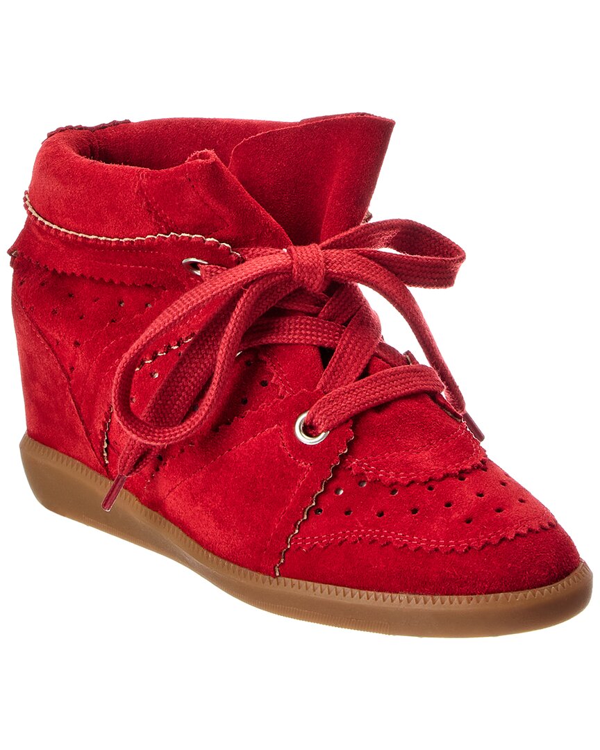 Isabel Marant Isabel Marant Bobby Suede Wedge Sneaker