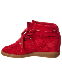Isabel Marant Isabel Marant Bobby Suede Wedge Sneaker