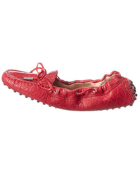 Tod's Logo Leather Loafer