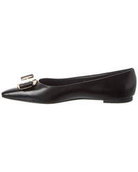 Ferragamo Zea Leather Flat
