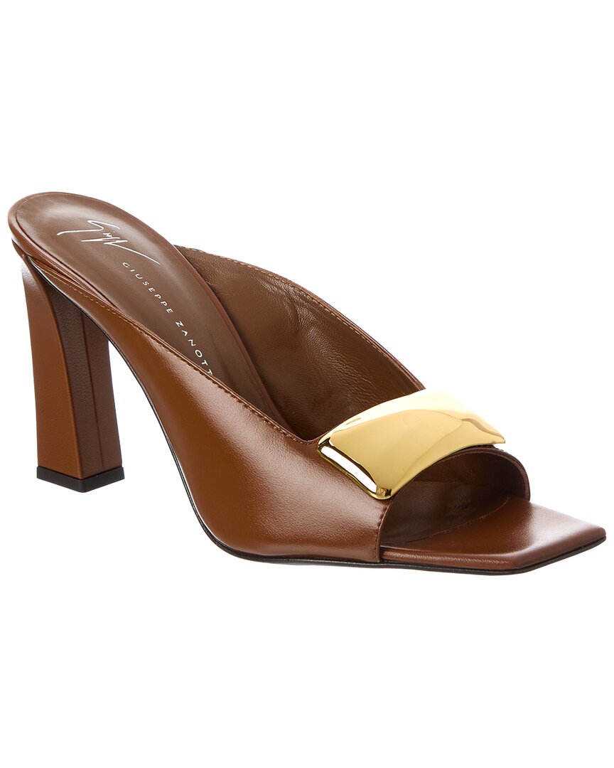 Giuseppe Zanotti Giuseppe Zanotti Mya 90 Leather Sandal