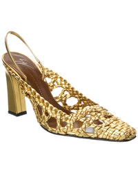 Giuseppe Zanotti Brenda 90 Leather Slingback Pump