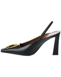 Giuseppe Zanotti Giuseppe Zanotti Brenda 90 Leather Slingback Pump